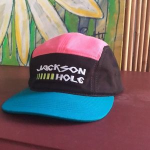 Jackson Hole 5 panel SnapBack hat